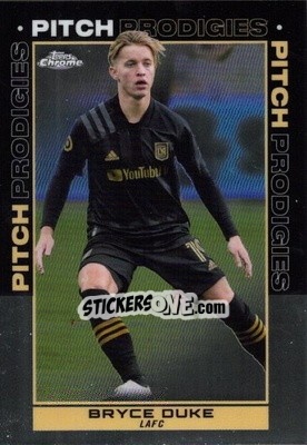 Sticker Bryce Duke - Chrome MLS 2021
 n. 181 - Topps