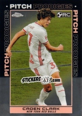 Figurina Caden Clark - Chrome MLS 2021
 n. 186 - Topps