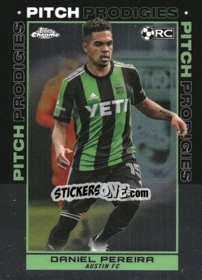 Figurina Daniel Pereira - Chrome MLS 2021
 n. 187 - Topps