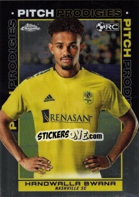 Sticker Handwalla Bwana - Chrome MLS 2021
 n. 192 - Topps