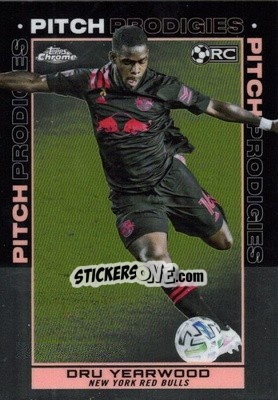 Figurina Dru Yearwood - Chrome MLS 2021
 n. 196 - Topps