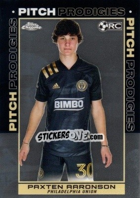 Cromo Paxten Aaronson - Chrome MLS 2021
 n. 199 - Topps