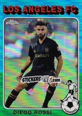 Figurina Diego Rossi - Chrome MLS 2021
 n. TF75-1 - Topps