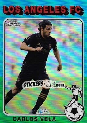 Sticker Carlos Vela - Chrome MLS 2021
 n. TF75-2 - Topps