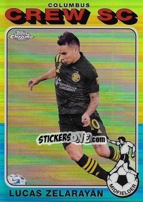 Figurina Lucas Zelarayán - Chrome MLS 2021
 n. TF75-3 - Topps