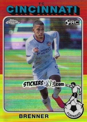 Cromo Brenner - Chrome MLS 2021
 n. TF75-5 - Topps