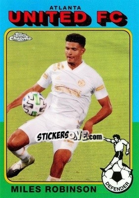 Sticker Miles Robinson - Chrome MLS 2021
 n. TF75-7 - Topps