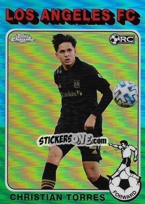 Cromo Christian Torres - Chrome MLS 2021
 n. TF75-10 - Topps