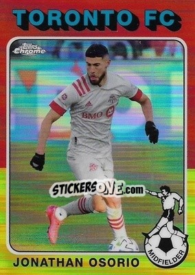 Figurina Jonathan Osorio - Chrome MLS 2021
 n. TF75-11 - Topps