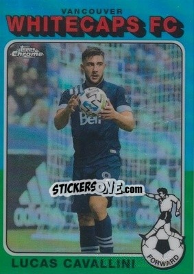 Figurina Lucas Cavallini - Chrome MLS 2021
 n. TF75-20 - Topps