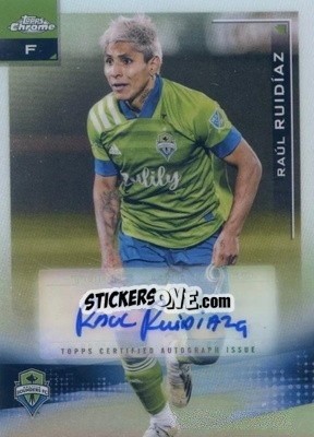 Cromo Raúl Ruidíaz - Chrome MLS 2021
 n. AR26 - Topps