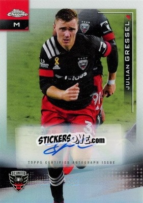 Sticker Julian Gressel - Chrome MLS 2021
 n. AR61 - Topps