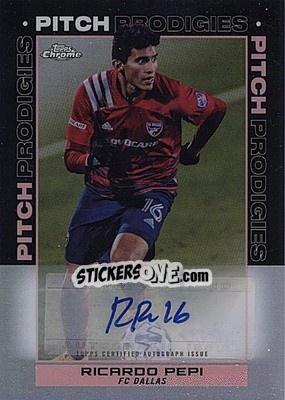 Figurina Ricardo Pepi - Chrome MLS 2021
 n. AR193 - Topps