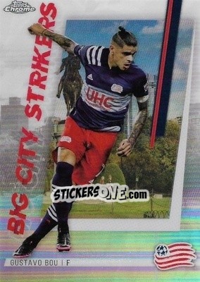 Sticker Gustavo Bou - Chrome MLS 2021
 n. BCS-5 - Topps
