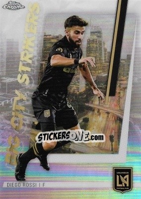 Figurina Diego Rossi - Chrome MLS 2021
 n. BCS-6 - Topps