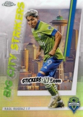 Cromo Raúl Ruidíaz - Chrome MLS 2021
 n. BCS-8 - Topps