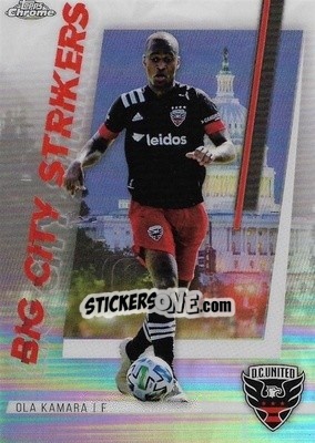 Figurina Ola Kamara - Chrome MLS 2021
 n. BCS-11 - Topps