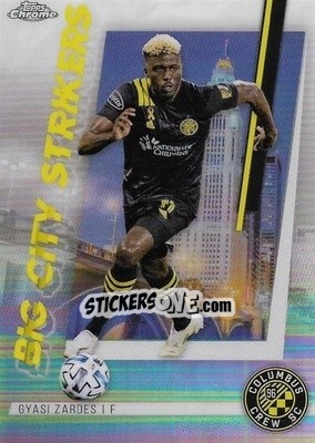 Cromo Gyasi Zardes - Chrome MLS 2021
 n. BCS-13 - Topps