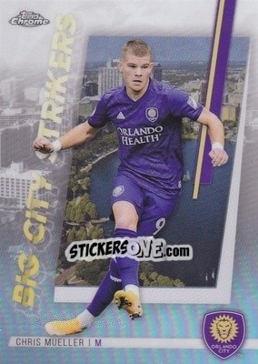 Sticker Chris Mueller - Chrome MLS 2021
 n. BCS-14 - Topps