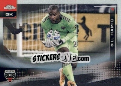 Sticker Bill Hamid - Chrome MLS 2021
 n. 1 - Topps