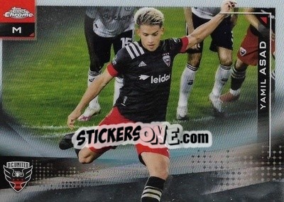 Figurina Yamil Asad - Chrome MLS 2021
 n. 4 - Topps
