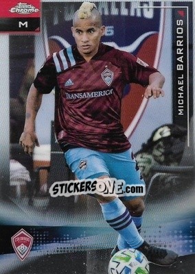 Figurina Michael Barrios - Chrome MLS 2021
 n. 11 - Topps