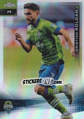 Sticker Cristian Roldan - Chrome MLS 2021
 n. 18b - Topps