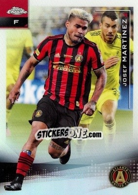 Cromo Josef Martínez - Chrome MLS 2021
 n. 20b - Topps