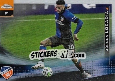 Cromo Jürgen Locadia - Chrome MLS 2021
 n. 23 - Topps