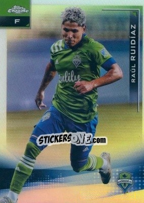 Cromo Raúl Ruidíaz - Chrome MLS 2021
 n. 26b - Topps