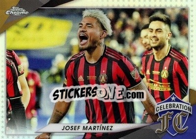 Cromo Josef Martínez - Chrome MLS 2021
 n. CFC-3 - Topps