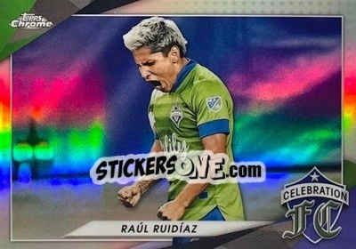 Cromo Raúl Ruidíaz - Chrome MLS 2021
 n. CFC-6 - Topps