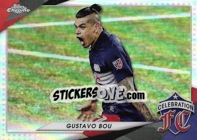 Sticker Gustavo Bou - Chrome MLS 2021
 n. CFC-7 - Topps