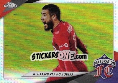 Figurina Alejandro Pozuelo - Chrome MLS 2021
 n. CFC-9 - Topps