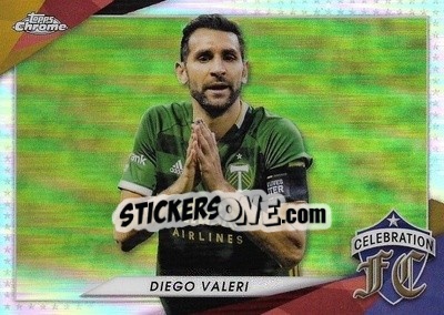 Figurina Diego Valeri - Chrome MLS 2021
 n. CFC-10 - Topps