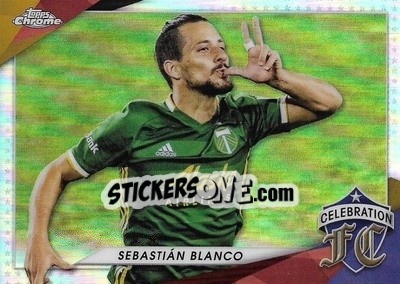 Figurina Sebastian Blanco - Chrome MLS 2021
 n. CFC-14 - Topps