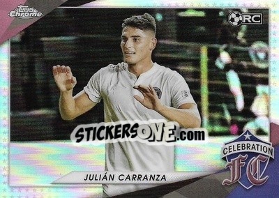 Sticker Julian Carranza - Chrome MLS 2021
 n. CFC-16 - Topps