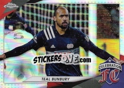 Figurina Teal Bunbury - Chrome MLS 2021
 n. CFC-17 - Topps