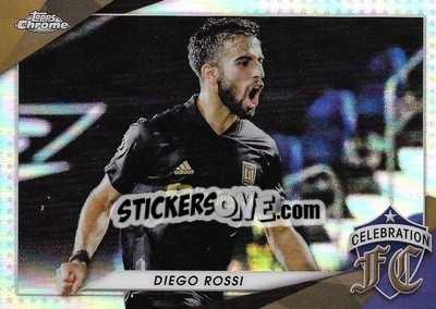Figurina Diego Rossi - Chrome MLS 2021
 n. CFC-18 - Topps