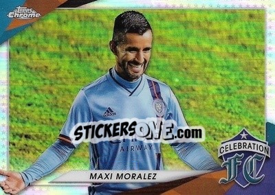 Sticker Maxi Moralez - Chrome MLS 2021
 n. CFC-23 - Topps
