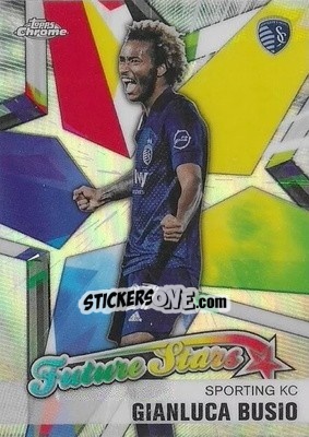 Sticker Gianluca Busio - Chrome MLS 2021
 n. FS-7 - Topps