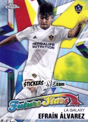 Sticker Efrain Alvarez - Chrome MLS 2021
 n. FS-14 - Topps