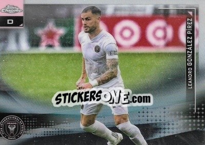 Figurina Leandro González Pírez - Chrome MLS 2021
 n. 33 - Topps