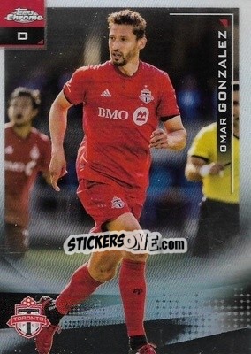 Figurina Omar Gonzalez - Chrome MLS 2021
 n. 36 - Topps