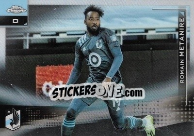 Cromo Romain Metanire - Chrome MLS 2021
 n. 38 - Topps