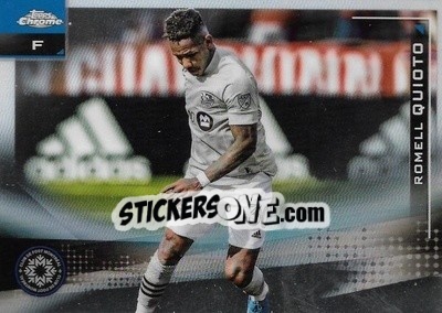 Sticker Romell Quioto - Chrome MLS 2021
 n. 40 - Topps
