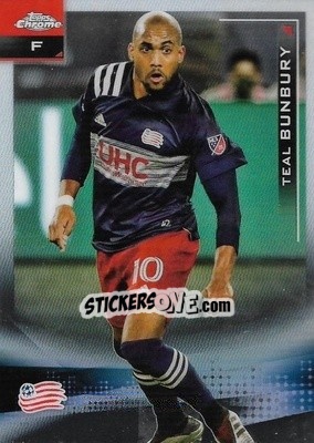 Figurina Teal Bunbury - Chrome MLS 2021
 n. 53 - Topps