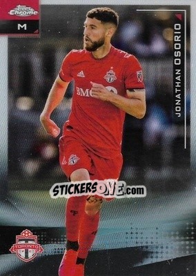 Figurina Jonathan Osorio - Chrome MLS 2021
 n. 60 - Topps
