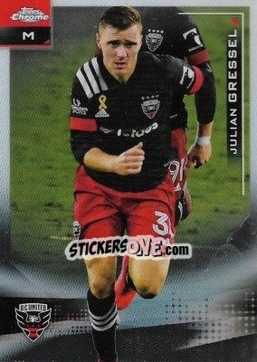 Sticker Julian Gressel - Chrome MLS 2021
 n. 61 - Topps