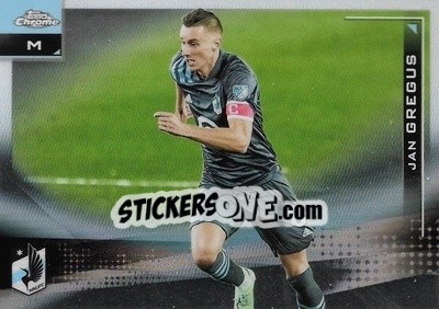 Figurina Jan Gregus - Chrome MLS 2021
 n. 63 - Topps